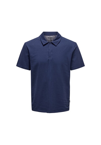 Only & Sons Erkek Polo Yaka T Shirt 22028694 Lacivert Lacivert