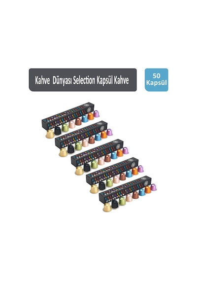 Kahve Dünyası Selection Kapsül Kahve 5 x 10 Kapsül