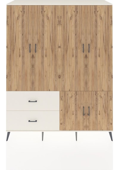 Kronos Gardrop 5 Raflı 2 Çekmeceli 2 Askılı 176x59x221 Aytaşı-çam/aytaşı Çam/aytaşı Kronos Gardrop 5 Raflı 2 Çekmeceli 2 Askılı 176x59x221 Aytaşı-çam/aytaşı Çam/aytaşı