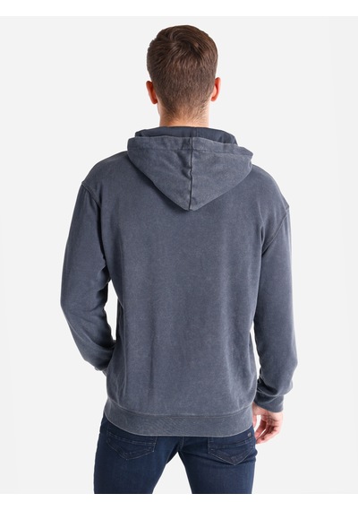 Colin's Colins Regular Fit Baskılı Kapüşonlu Antrasit Erkek Sweatshirt Cl1061755 Antrasit