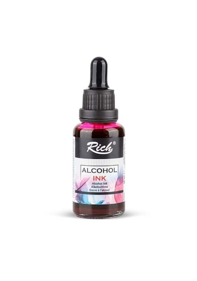 Rich Alcohol Ink Alkol Bazlı Mürekkep 30 Ml. Pembe