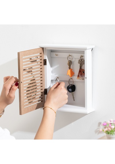 Porsima 2069 Duvara Montajlı Dekoratif Anahtarlık Dolabı 21x25,5c