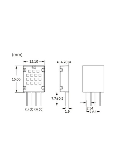 Am2120 Sıcaklık Ve Nem Ölçme Sensör Modülü