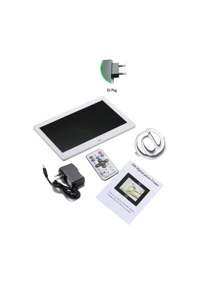 10.1 İnç Digital Fotoğraf Çerçevesi Photo Frame Sd/usb Mp3/mp4 Çalar 1024x600 Resim Çerçeve