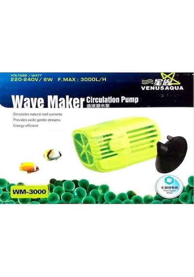 venusaqua Akvaryum Dalga Motoru Wm3000 6 Watt