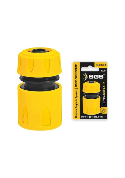 Hortum Bağlantı Aparatı 1/2'' Bahçe Sulama - Musluk, Hortum Sızdırmaz Bağlantı Aparatı Diğer