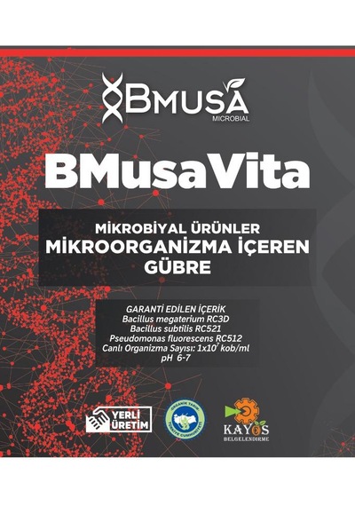 Bmusa Vita Mikrobiyal Gübre 1 Litre 1000 ML