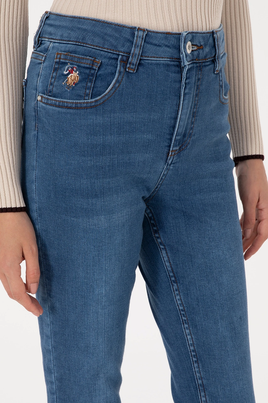U.S. Polo Assn. Kadın Koyu Mavi Skinny High Waist Fit Jean Pantolon 50308078-DN0023 U.S. Polo Assn. Kadın Koyu Mavi Skinny High Waist Fit Jean Pantolon 50308078-DN0023