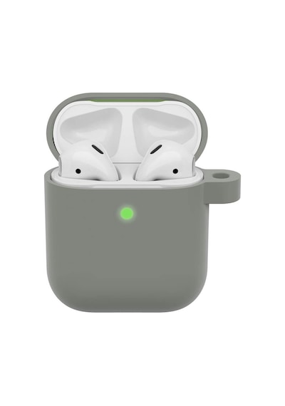 Wozlo Apple Uyumlu AirPods 1. Ve 2. Nesil Koruyucu Silikon Kılıf - Silikon Koruma Kılıfı - Gri