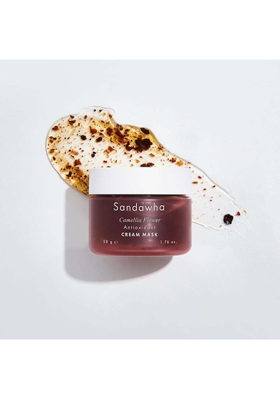 Sandawha Camellia Flower Antioxidant Cream Mask 65 Ml Antioksidan Yüz Kremi Maskesi
