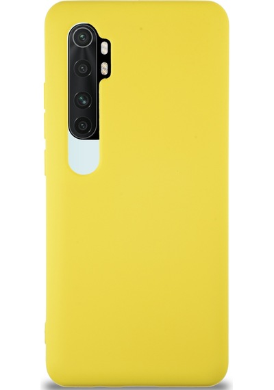 Xiaomi Mi Note 10 Lite Kapak İçi Kadife Lansman Silikon Kılıf