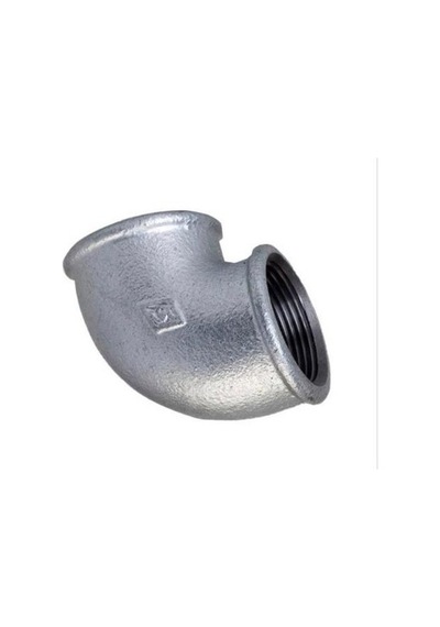Galvaniz Dirsek 1" Gümüş