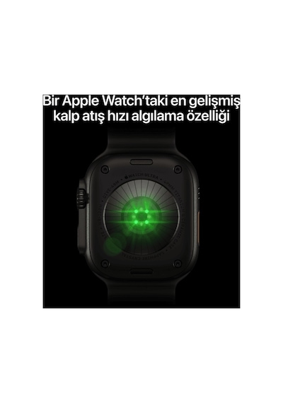 Apple Watch Ultra 4 Gps + Cellular 49MM Natural Titanyum Kasa - Yarı Saydam Gri Ocean Kordon Akıllı Saat (Distribütör Garantili)