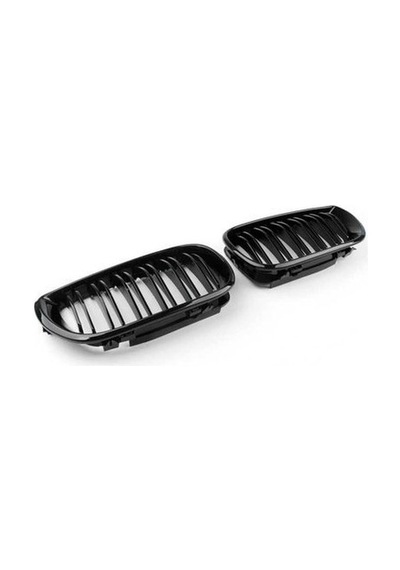 Çmk Bmw E46 02-04 Çift Çizgi M Panjur Böbrek