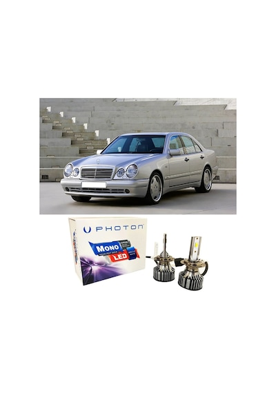 Mercedes E W210/w211 Led Xenon Uzun Far Ampulü H7 Mono Yeni Seri Beyaz