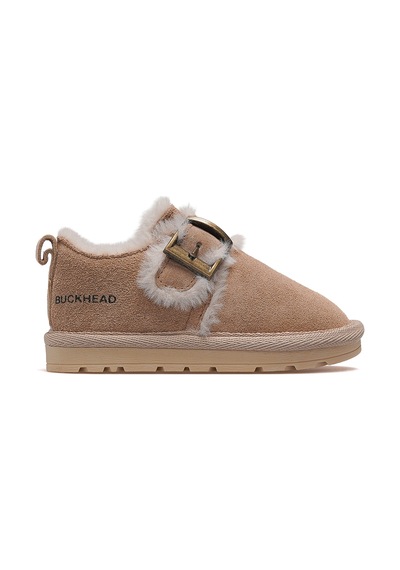 Buckhead Slıde Unisex Çocuk Kürklü Günlük Bot 25k Buck3066 Bej Bej