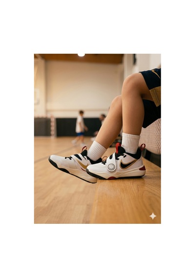 Nike Çocuk Basketbol Ayakkabısı Team Hustle D 11 Dv8994-104 Aslan Sport Beyaz