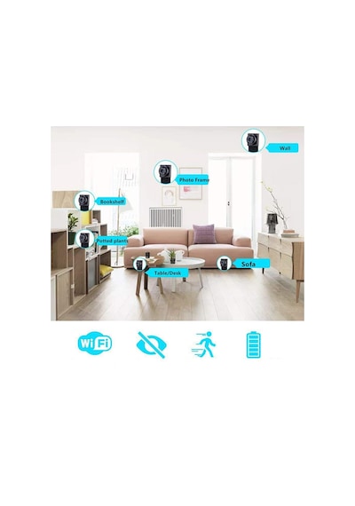 1080P Ip Modül Full Hd Wifi Kamera. Güvenlik Bakıcı  Kamerası