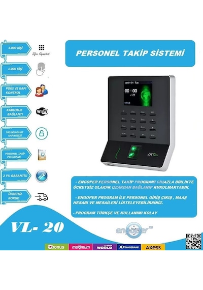 Kablosuz Parmak İzi Okuyucu Personel Takip Sistemi