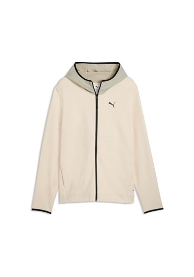 Puma Erkek Pumatech Full-zıp Hoodie Eşofman Üst 69218587 BEYAZ