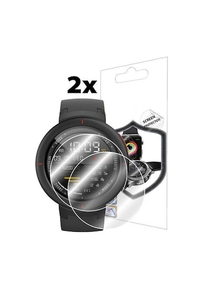 Ecr Tüm Yuvarlak Camlı Saatler İçin 34mm Hd Esnek Nano Ekran Koruyucu 2 Adet