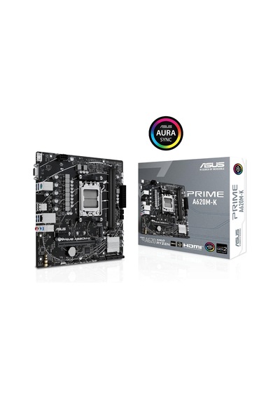 Prime A620m-k Amd A620 Am5 Soket Ddr5 6400 Oc Mhz Matx Anakart