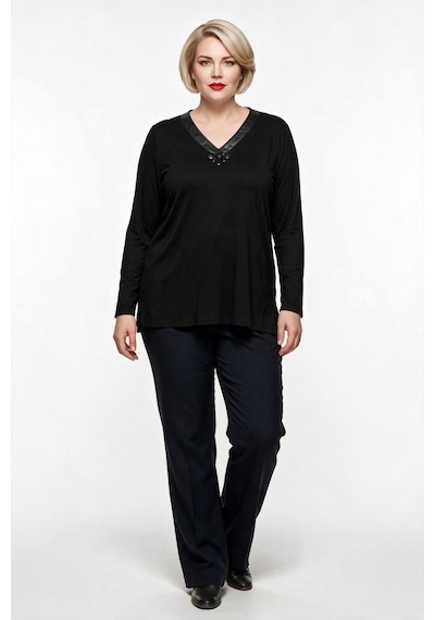 De White's Kadın Bluz 27k31713 Siyah