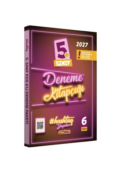 2027 5.Sınıf #hashtag Kazanım Değerlendirme Sınavı 6lı SARMAL Deneme Paketi Çözümlü Türkiye Geneli