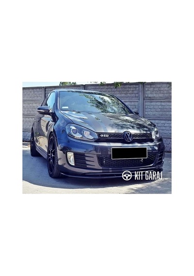 Volkswagen Golf Mk6 2008-2012 Ön Lip Plastik Boyasız