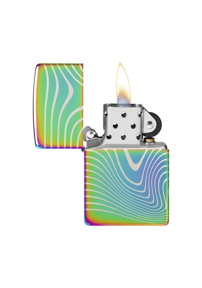 Zippo 151 Wavy Pattern Design Çakmak - 48775-109104