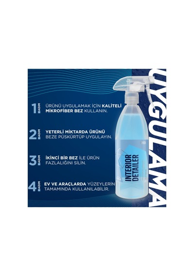 Gyeon Q²m İnteriordetailer Araç İçi Bakteri Virüs Temizleyici - 4 -