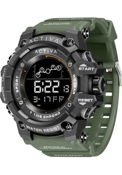 Invicta X Activa Summit Dijital Erkek Kol Saati - 50 Mm - Siyah-yeşil