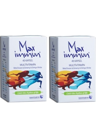 Max Immun 40 Kapsül 2 Adet