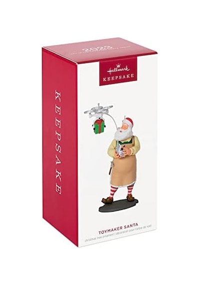 Keepsake Noel Süsleme 2023, Toymaker Santa, Santa Koleksiyonerler Hediyeler