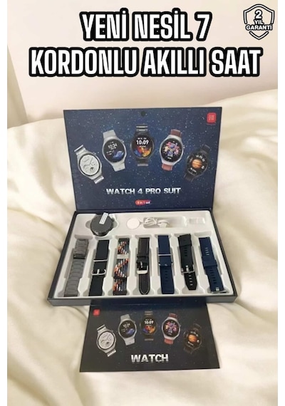 Yeni Nesil Akıllı Saat 2024 Model Uyku Ve Sağlık Takibi Bluetooth Bağlantılı