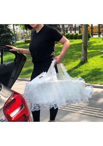 Sema Baby Fistolu Lüx Yenidoğan Bebek Yatağı Portbebe