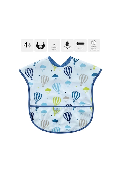 Babyjem Baskılı Blw Kolsuz Mama Önlüğü Balon Desen