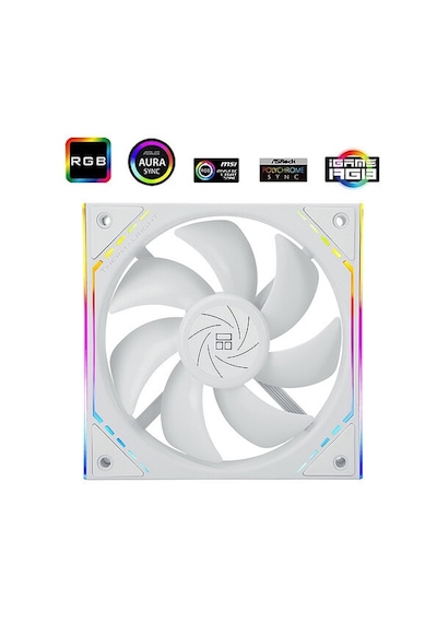 Thermalright Tl-m12w Argb 120mm Beyaz Kasa Fanı