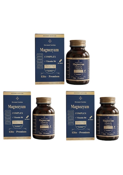 Movement Nutrition Magnezyum Complex Vitamin B6 90 Tablet