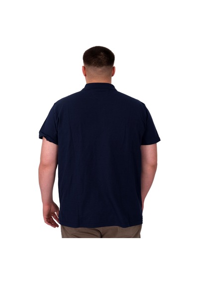 Mode Xl Büyük Beden Erkek T-shirt Polo Sea Bound U25303 Indigo İndigo