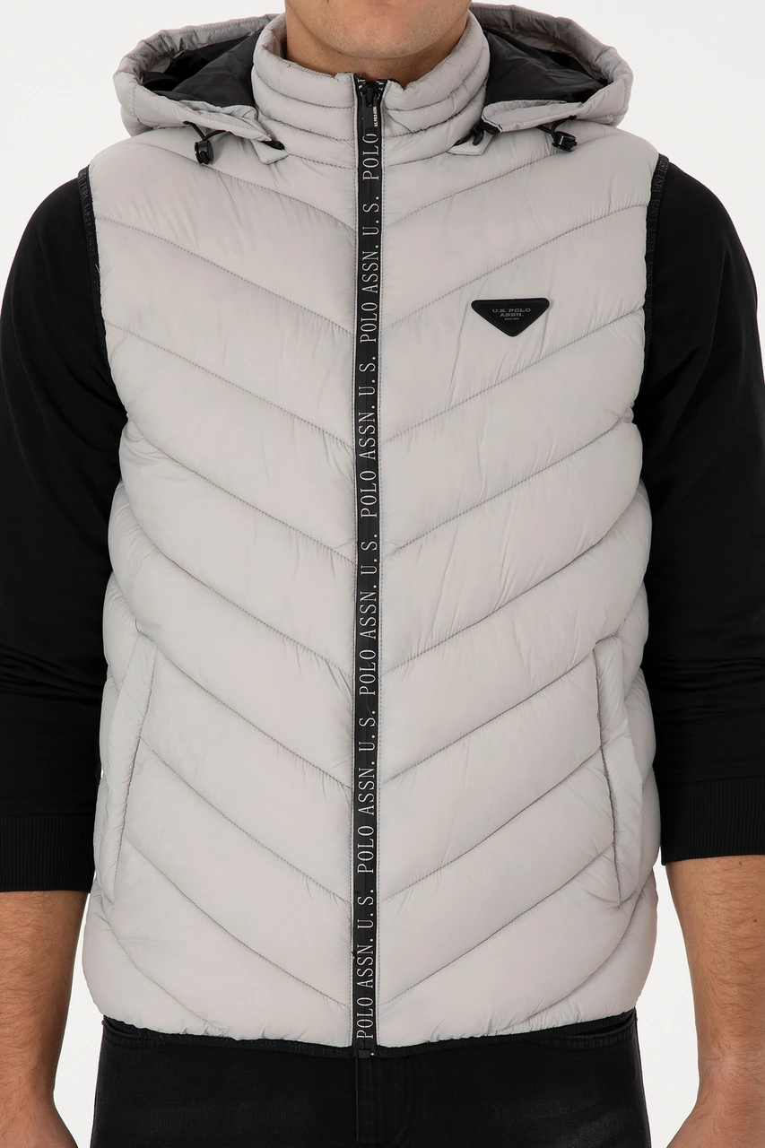 U.s. Polo Assn. Erkek Taş Yelek Dokuma 50310038-vr049 Tas