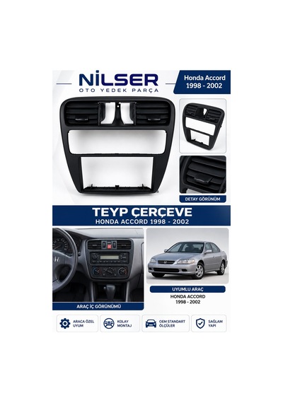 Honda Accord Teyip Çerçeve 1998-2002 77250-s84-a11za