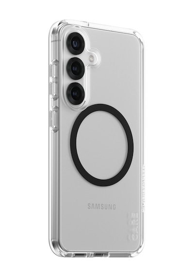 Samsung Galaxy S25 Flagship Magsafe Uyumlu Urban Combat Kılıf Şeffaf