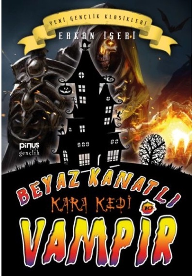 Beyaz Kanatlı Vampir 10 Kara Kedi - Qhdh-608837