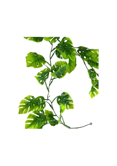 Yapay Sarmaşık Dolanabilen Monstera 180Cm Dekoratif Plastik Yapay