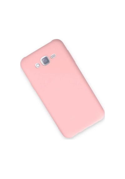 Newface Samsung Galaxy Uyumlu J7 Kılıf Nano İçi Kadife Silikon Semeglbl - 44 - Pudra