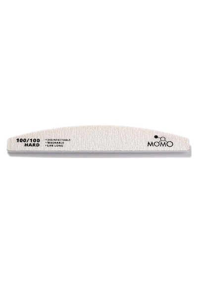 Protez Tırnak Kağıt Törpü, 100/100 Yarım Ay Gri Tırnak Törpüsü