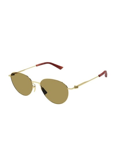 Bottega Veneta Bv1268s 004 Unısex Güneş Gözlüğü Sarı