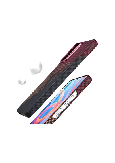 Newface Xiaomi Redmi Note 12 Pro 4g Vega Magsafe Kapak - Çöl Titanyum Mavi