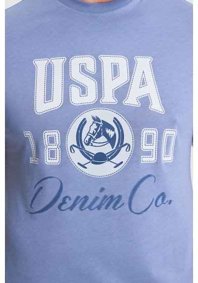 U.s. Polo Assn. Erkek İndigo Tişört 50327174-vr028 U.s. Polo Assn. Erkek İndigo Tişört 50327174-vr028